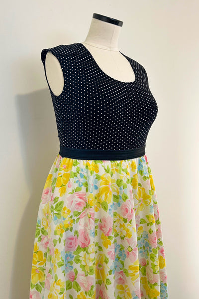 Petal Confetti Dress w/ Pockets LARGE