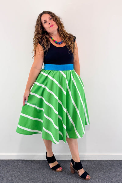 Spearmint Dress w/ Pockets LARGE