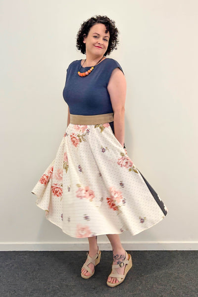 Camellia Dress w/ Pockets LARGE