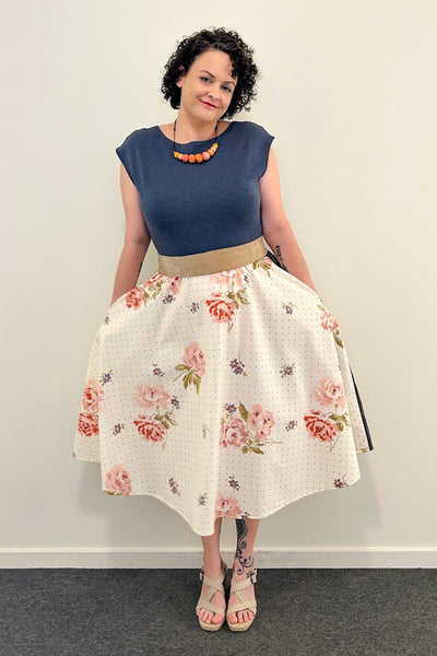 Camellia Dress w/ Pockets LARGE