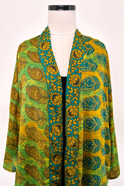 Short Upcycled Robe ~ Godiva