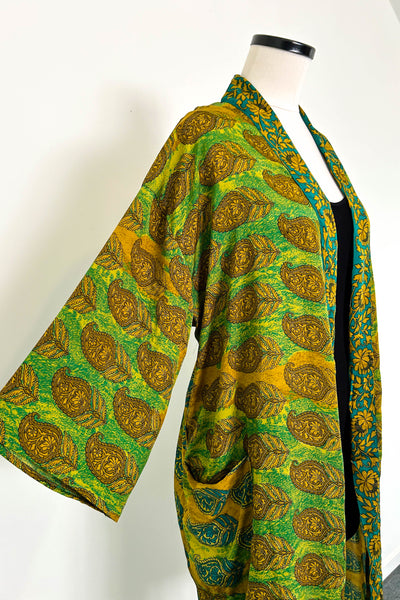 Short Upcycled Robe ~ Godiva