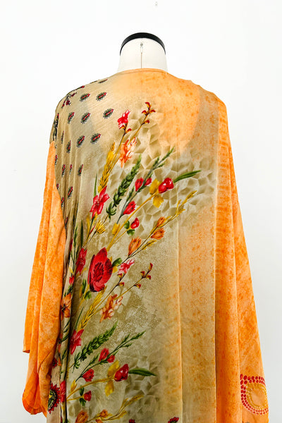 Kimono Robe Upcycled ~ Peace In