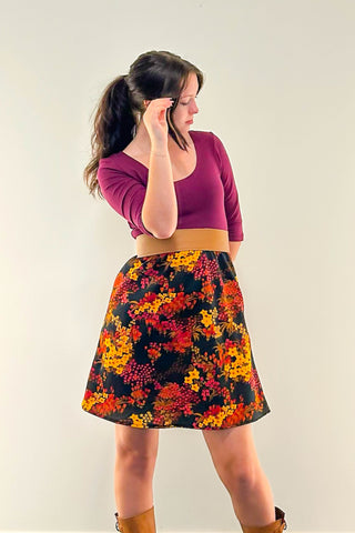 Mary Gold Dress w/ Pockets SMALL