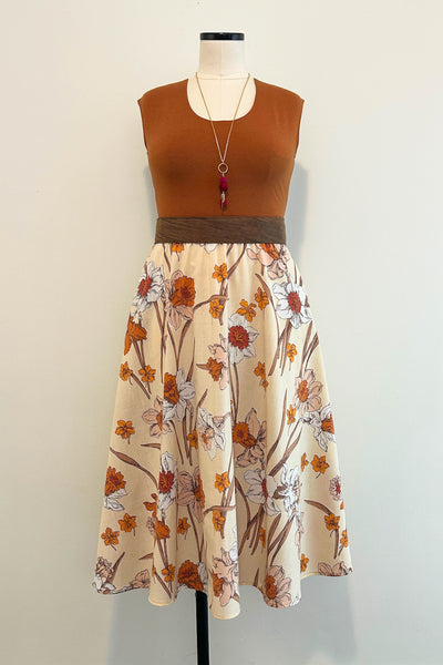 Daffodils Dress w/ Pockets XL