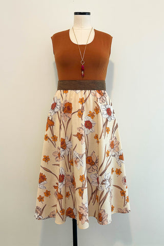 Daffodils Dress w/ Pockets XL