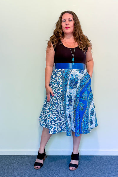 Ocean Bazaar Dress w/ Pockets MEDIUM