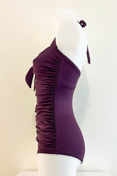 Liz Swimsuit in Eggplant