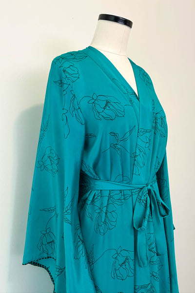 Angel Wing Dress Upcycled ~ High Tide