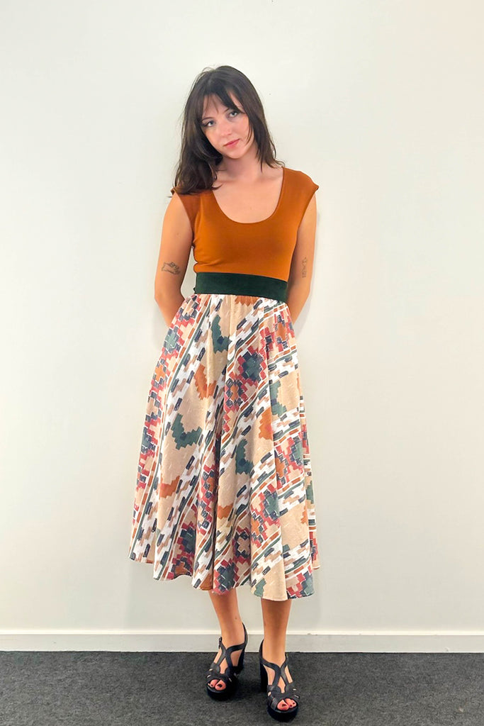 Adobe Reversible Dress with Pockets - Small