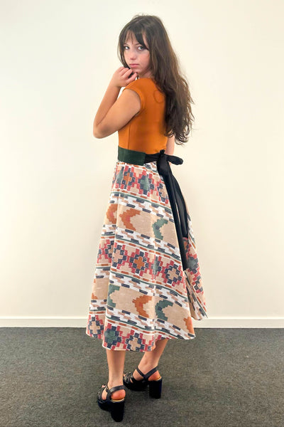 Adobe Reversible Dress with Pockets - Small