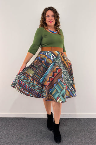 Canyon Colour Dress w/ Pockets MEDIUM