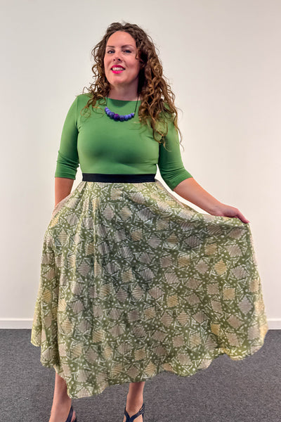 Morning Meadow Dress w/ Pockets MEDIUM