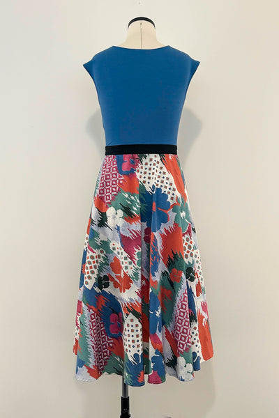 Desert Mosaic Reversible Dress with Pockets - Medium