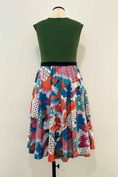 Desert Mosaic Reversible Dress with Pockets - Large