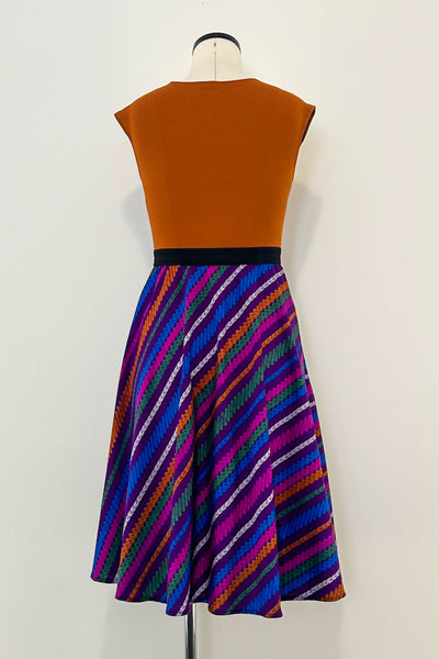 Market Day Reversible Dress with Pockets - Medium