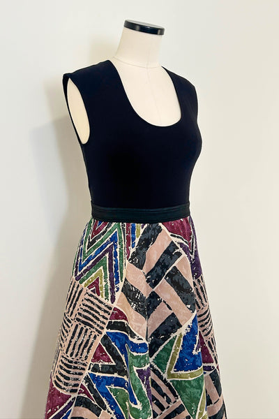 Night Canyon Reversible Dress with Pockets - Medium