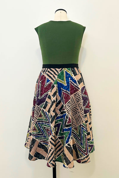 Night Canyon Reversible Dress with Pockets - Large