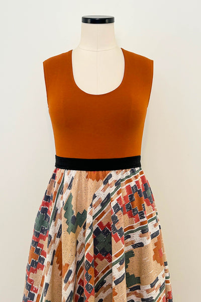 Adobe Reversible Dress with Pockets - Small