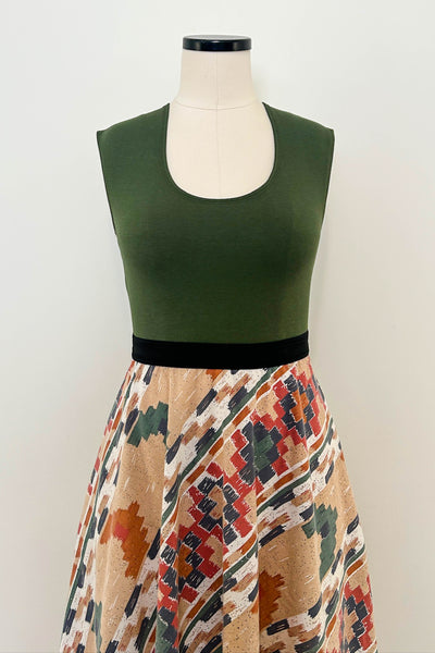 Adobe Reversible Dress with Pockets - Medium
