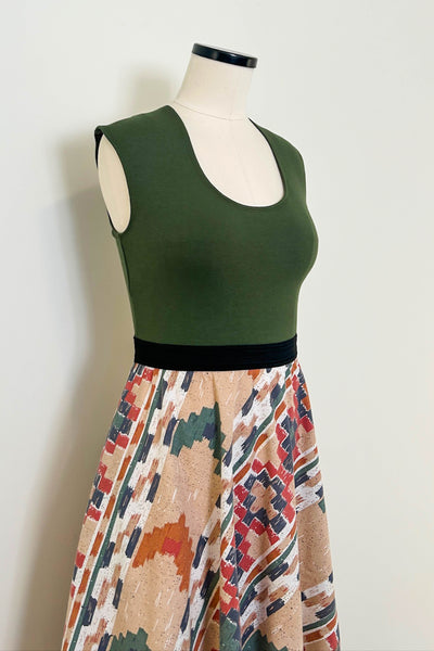 Adobe Reversible Dress with Pockets - Medium