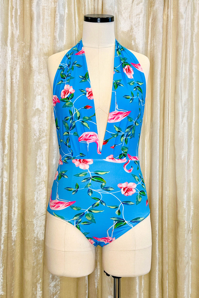 Carmen Swimsuit in Flamingo