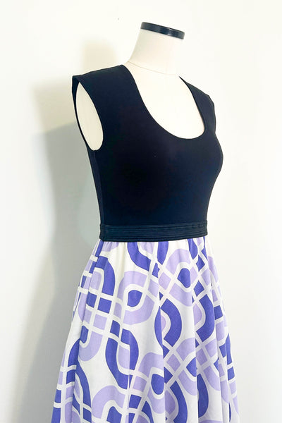 Purple City Dress w/ Pockets SMALL