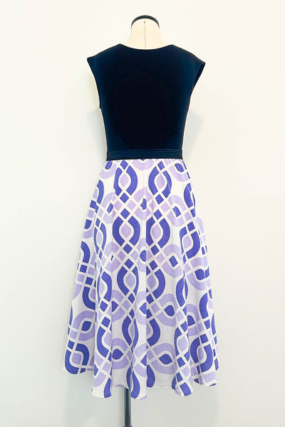 Purple City Dress w/ Pockets SMALL