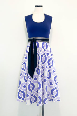 Purple City Dress w/ Pockets MEDIUM