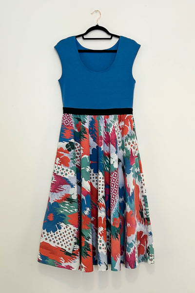 Desert Mosaic Reversible Dress with Pockets - Medium
