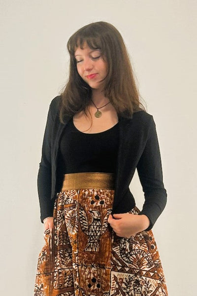 Sarah Cardi in Black