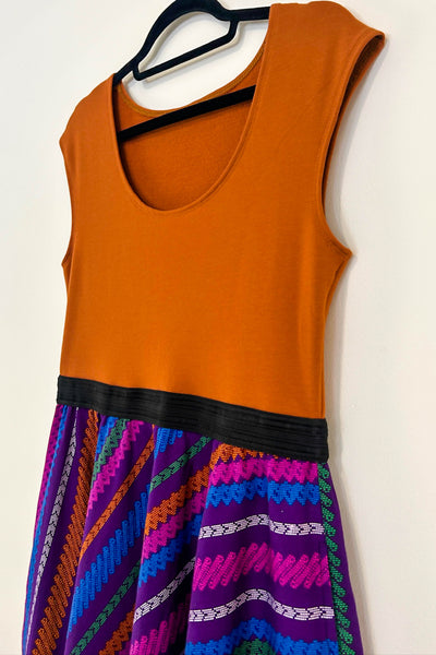Market Day Reversible Dress with Pockets - Medium