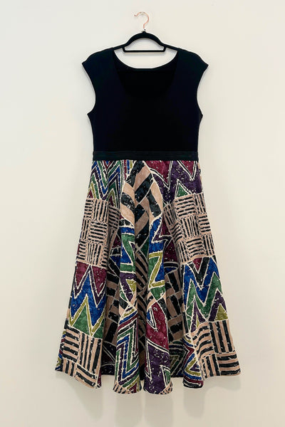 Night Canyon Reversible Dress with Pockets - Medium