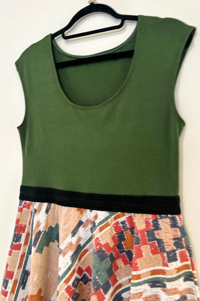 Adobe Reversible Dress with Pockets - Medium