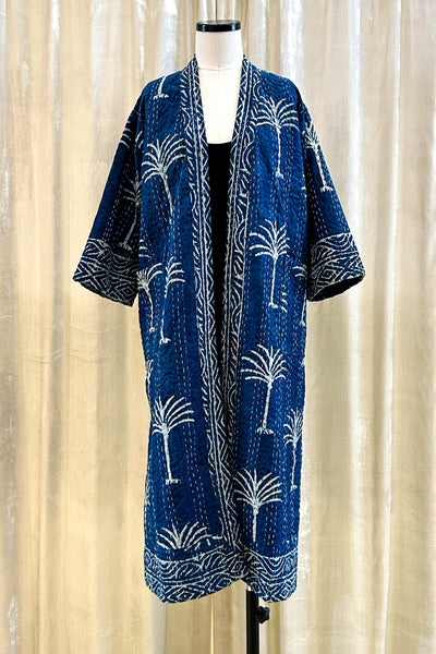 Kantha Robe ~ Indigo Palms