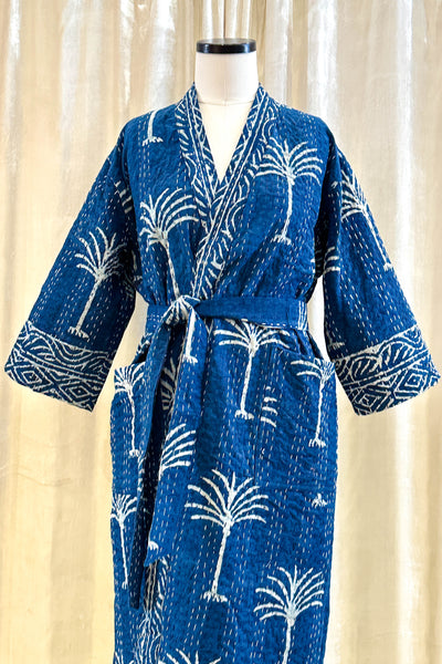 Kantha Robe ~ Indigo Palms