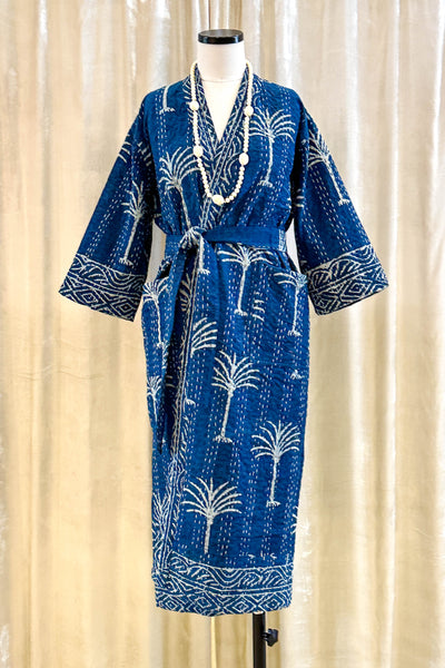 Kantha Robe ~ Indigo Palms