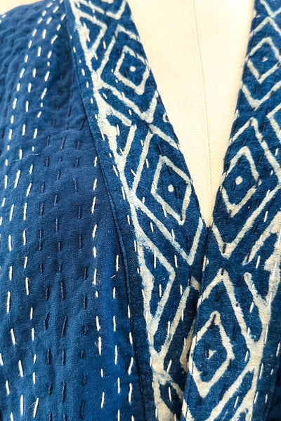 Kantha Robe ~ Indigo Palms