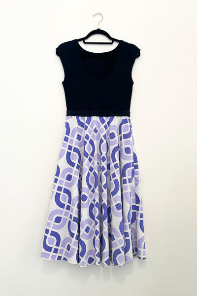 Purple City Dress w/ Pockets SMALL