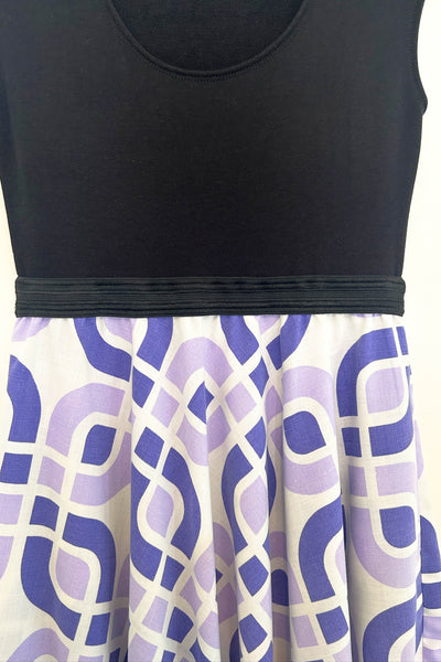 Purple City Dress w/ Pockets SMALL