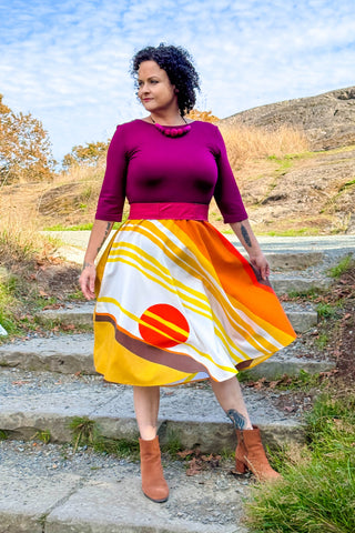 Sunset Dress w/ Pockets MEDIUM