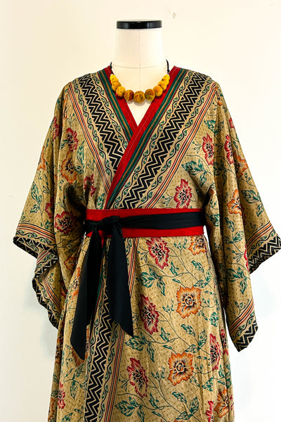 Kimono Robe Upcycled ~ Joplin