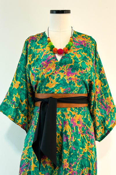 Kimono Robe Upcycled ~ Vida