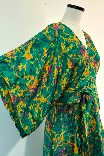 Kimono Robe Upcycled ~ Vida