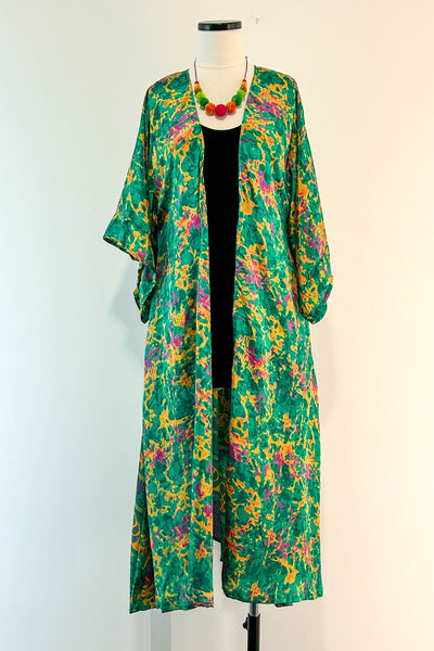 Kimono Robe Upcycled ~ Vida