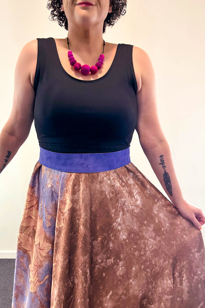 Champagne Dress w/ Pockets MEDIUM