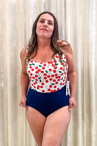 Farrah Swimsuit in Cherries On Top