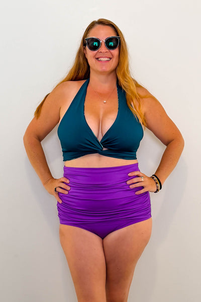 Gina Top in Paradise & Teal
