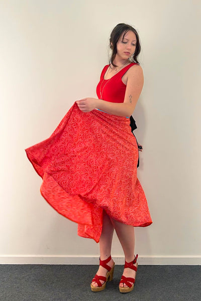 Fiesta Dress w/ Pockets SMALL