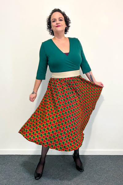 Golden Rings Dress w/ Pockets MEDIUM